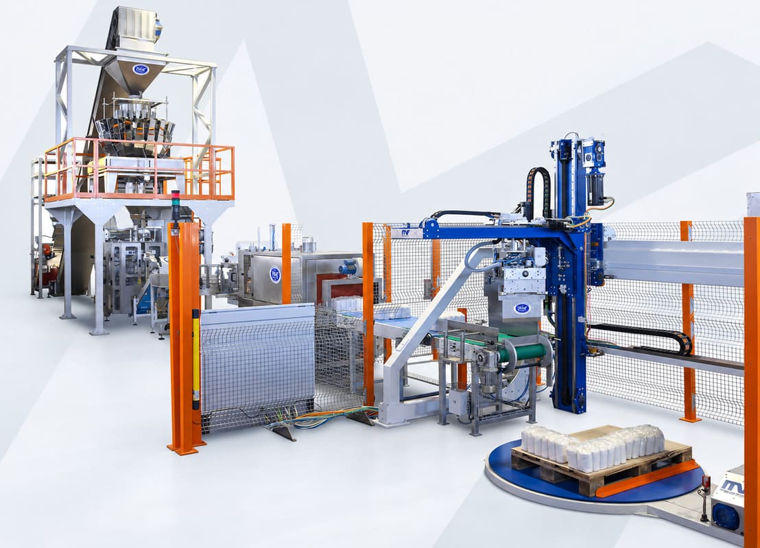 Come progettare una linea automatica completa per l’insacco: dalla pesatura al pallet finito 1